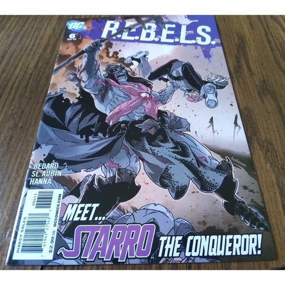 R.E.B.E.L.S. #6 (Sepember 2009 DC Comics) - Picture 1 of 3